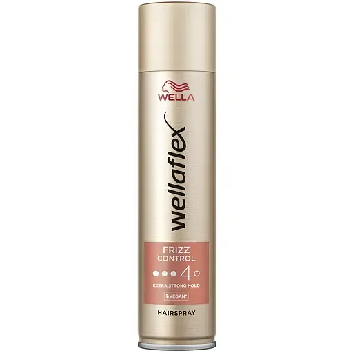 Лак для волосся Wellaflex Frizz Control 4 контроль над неслухняним волоссям 250 мл
