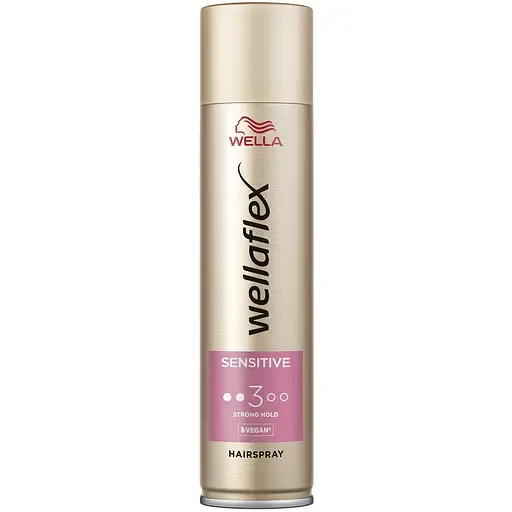Лак для волосся Wellaflex Sensitive 3 для чутливої шкіри голови 250 мл