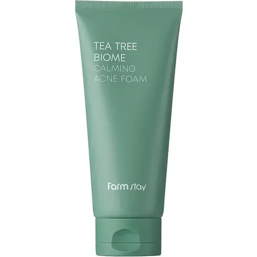 Пінка для вмивання FarmStay Tea Tree Biome Calming Acne Foam 180 мл