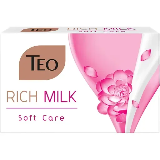 Мило тверде Тeo Rich Milk Soft Care 90 г
