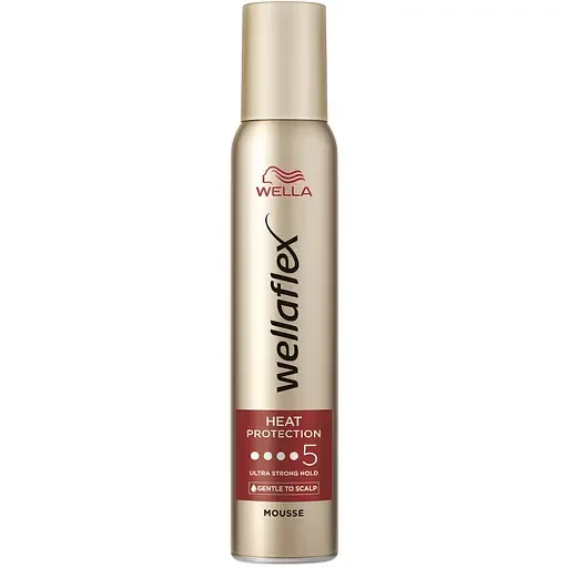 Мус для волосся Wellaflex 5 Heat Protection Термозахист 200 мл