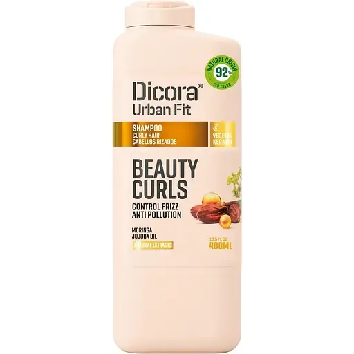 Шампунь для кучерявого волосся Dicora Urban Fit Красиві локони 400 мл