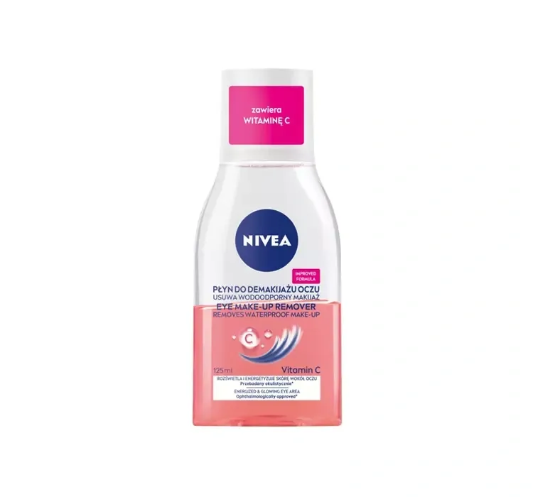 NIVEA ДВОФАЗНА РІДИНА ДЛЯ ЗНЯТТЯ МАКІЯЖУ ОЧЕЙ 125 МЛ