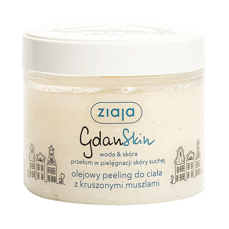 ZIAJA GDANSKIN ОЛИВКОВИЙ ПІЛІНГ ДЛЯ ТІЛА 300МЛ