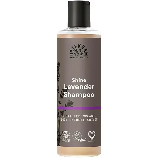 Органічний шампунь Urtekram Shine Lavender для блиску волосся 250 мл