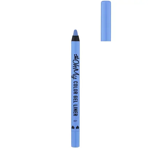 Стійкий гелевий олівець для очей Lamel Oh My Color Gel Eye Liner відтінок