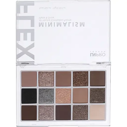 Тіні для повік LN Pro Flexi Eyeshadow Palette Minimalism №101, 15 г