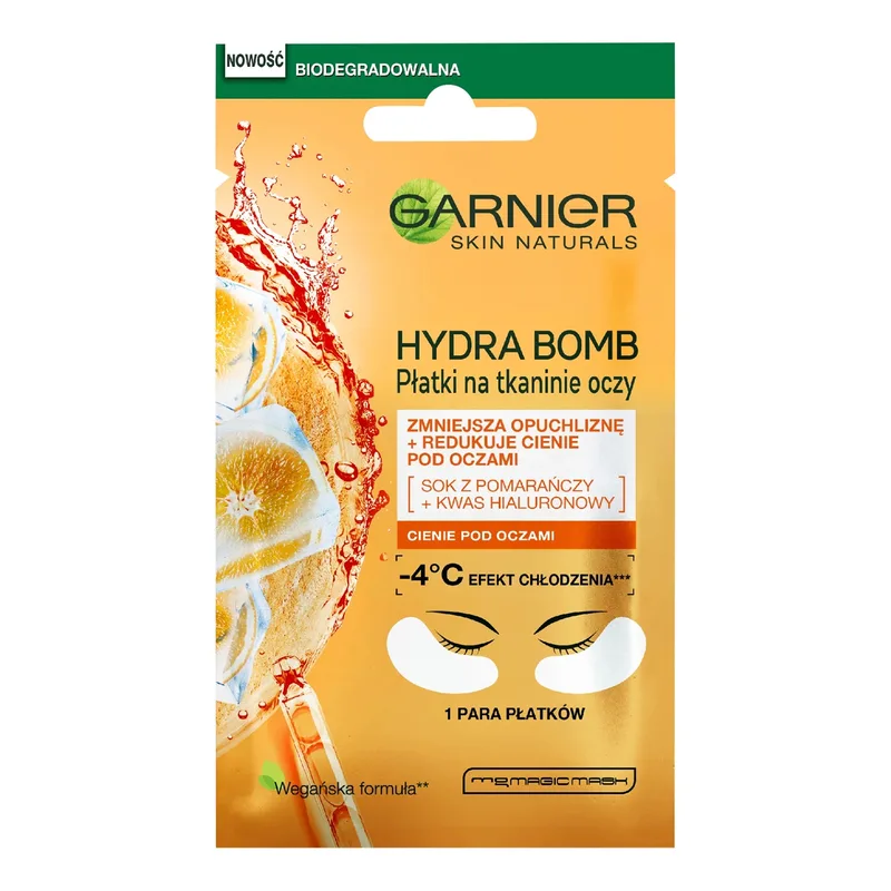 GARNIER MOISTURE МАСКА ПІД ОЧІ СУХА ШКІРА