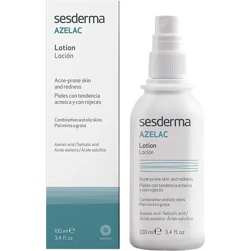 Лосьйон Sesderma Azelac для проблемної схильної до акне шкіри обличчя і тіла 100 мл
