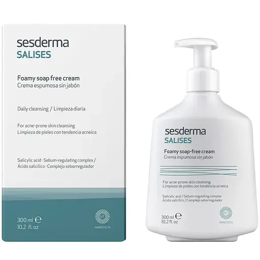 Пінистий крем для вмивання Sesderma Laboratories Salises Foamy Soap-Free Cream