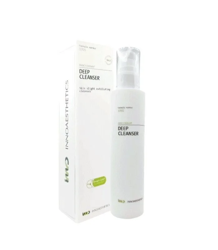 Глибоко очищувальний гель для обличчя Innoaesthetics Deep Cleanser для жирної шкіри 200 мл (8437013067270)