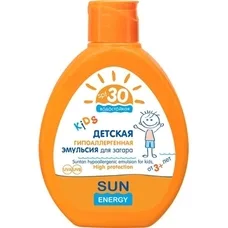 Н30 SunEnergy Kids емульсія SPF30+ для засмаги 150мл