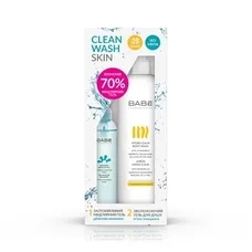 Набір BABE для делікатного очищення обличчя та тіла Clean Wash Skin