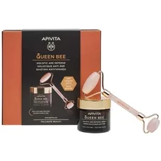 Набір Apivita QUEEN BEE RICH (Крім насиченої текстури+валик для масажу обличчя)