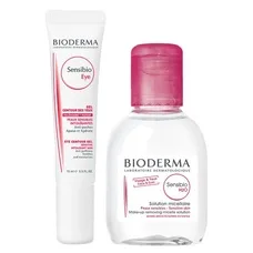 Набір Bioderma Сансибио крем-гель для контура глаз 15мл+ Сансибио Н2О 100мл
