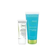 Набір Bioderma Себіом концентрат д/звуження пор 30мл+ гель очищ.200мл