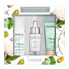 Набір Caudalie 2638 Vinoperfect Serum Set(Vinoperfect сяюча сироватка для корекції кольору обличчя 30мл+Пінка для зняття макіяжу 50мл+Гликолієва маска пілінг15мл)