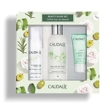 Набір Caudalie2639 Beauty Elixir Set ( Еліксір-вода для краси обличчя 100мл, Пінка для зняття макіяжу 50мл, Vinopure Матуючий флюїд Досконала шкіра, 15мл)