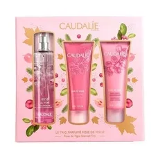 Набір Caudalie2762 Rose de Vigne (Енергетична туалетна вода Rose des Vignes, 50мл; Гель для душу Rose des Vignes, 50мл; Лосьон для тіла Rose des Vignes, 50мл)