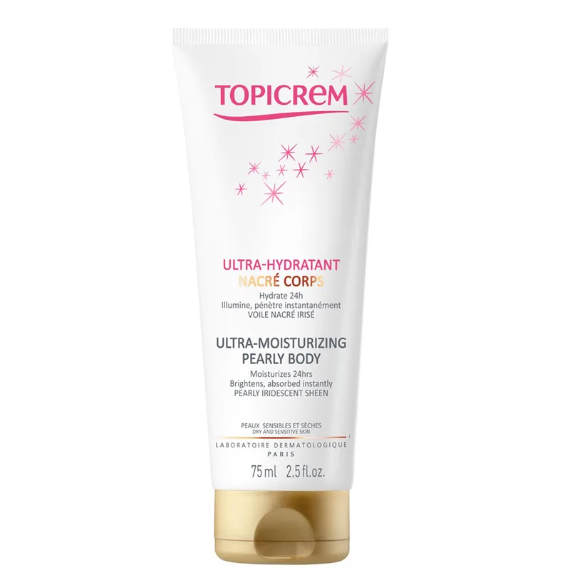 Крем для тіла Topicrem (Топікрем) ультразволожуючий з ефектом перлини