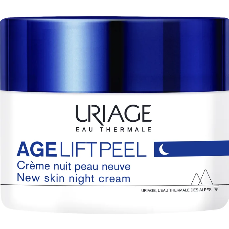 Нічний крем для обличчя Uriage Age Lift Peel New Skin, 50 мл