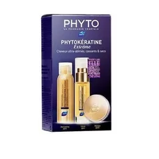 Набір Phyto Фітокератин Екстрем (Шампунь 50 мл + Крем 30 мл + Маска 50 мл)