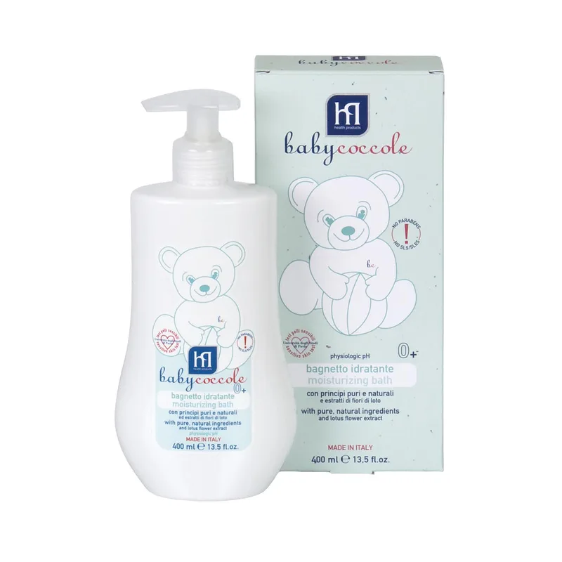 Піна для ванни BABYCOCCOLE (Бейбікоколе) з екстрактом квітів лотосу 400 мл