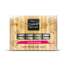 Набір ефірних олій Flora Secret Сауна і лазня фл. 10 мл №4