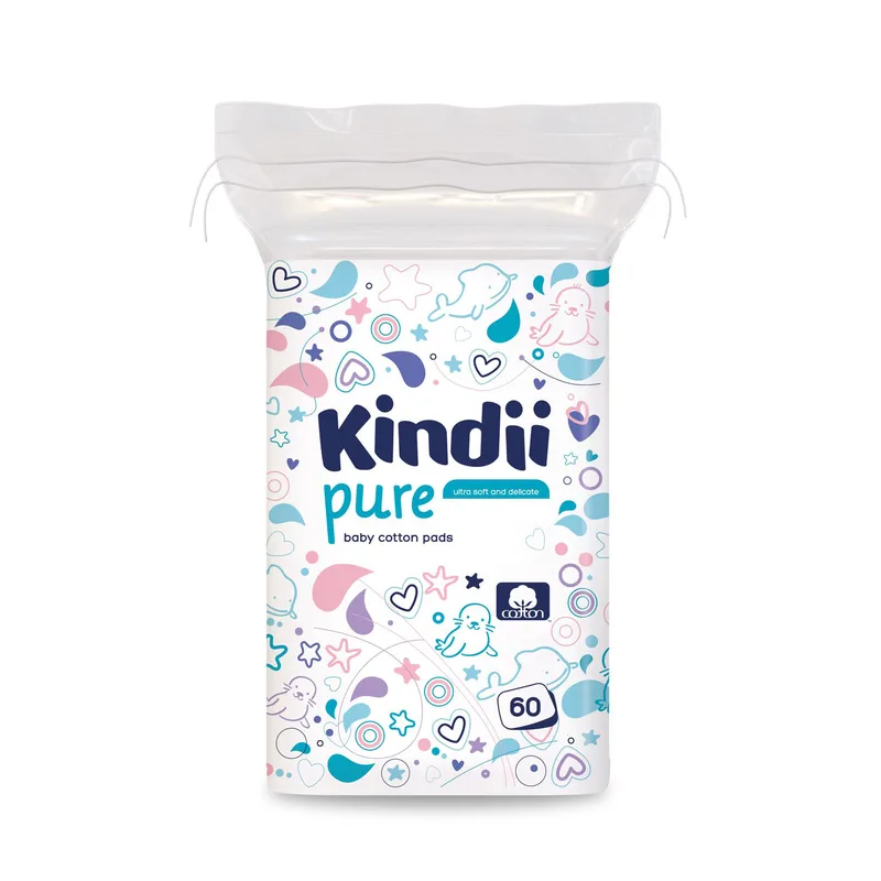 Ватні диски KINDII (Кінді) Pure дитячі 60 шт