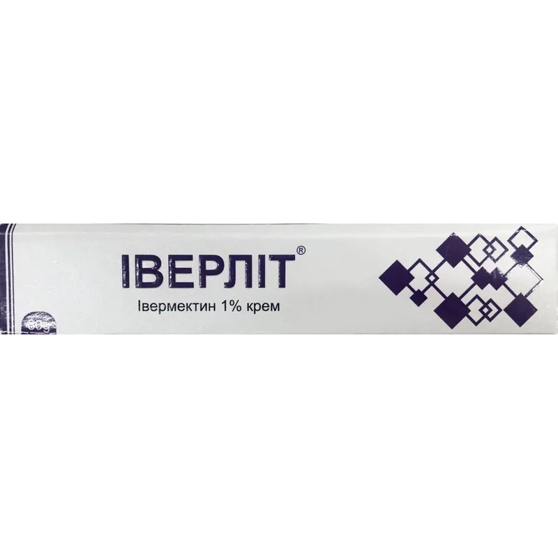 Крем Iverlite (Іверліт) 1% розацеа 30 г