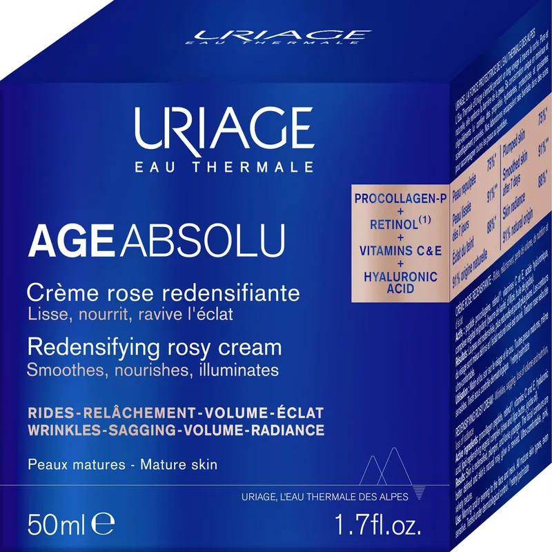 Крем для обличчя Uriage Age Absolu для відновлення щільності шкіри 50 мл
