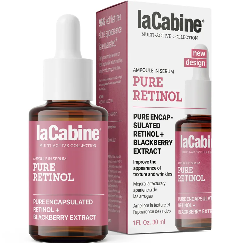 Сироватка для обличчя LA CABINE (ЛаКабін) Pure Retinol з ретинолом для покращення текстури шкіри 30 мл
