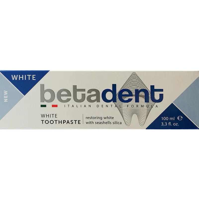 Зубна паста BETADENT (Бетадент) White (Вайт) 100 мл