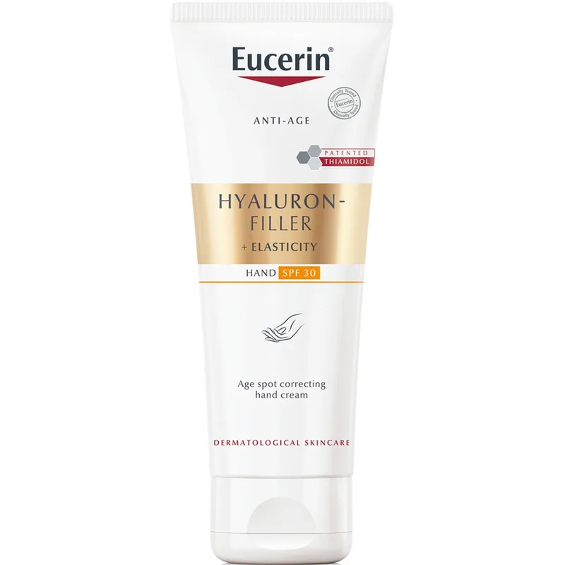 Eucerin Hyaluron-Filler + Elasticity крем для рук проти пігментних плям SPF 30 75 мл
