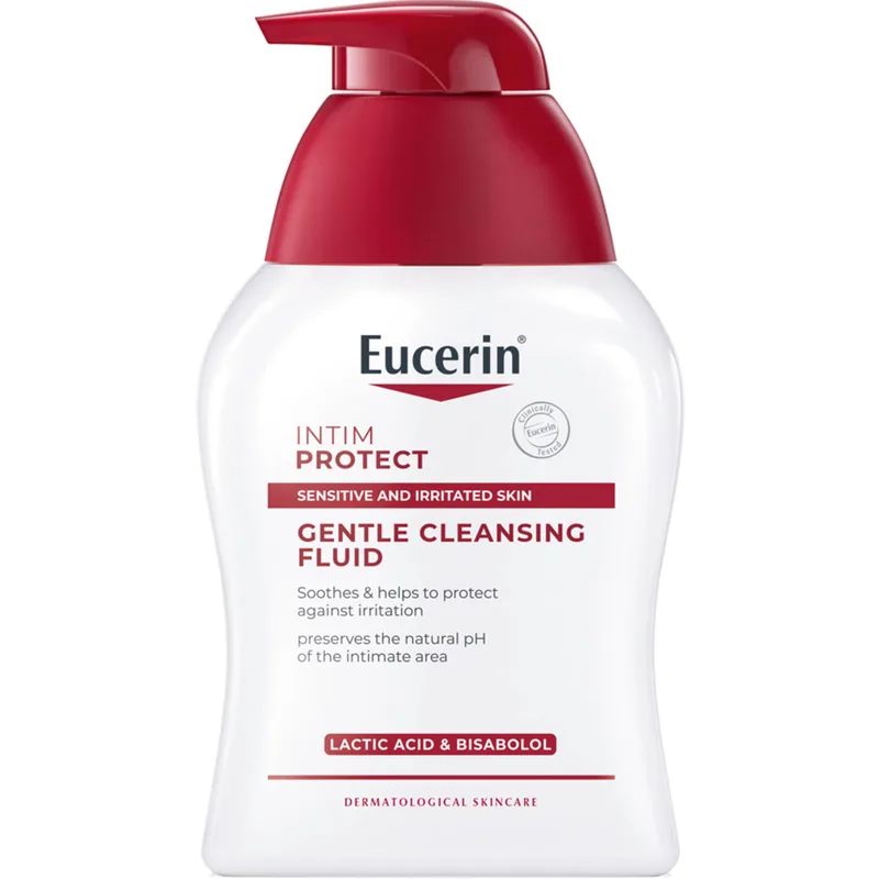 Засіб для інтимної гігієни EUCERIN (Юцерин) заспокійливий з молочною кислотою та бісабололом 250 мл