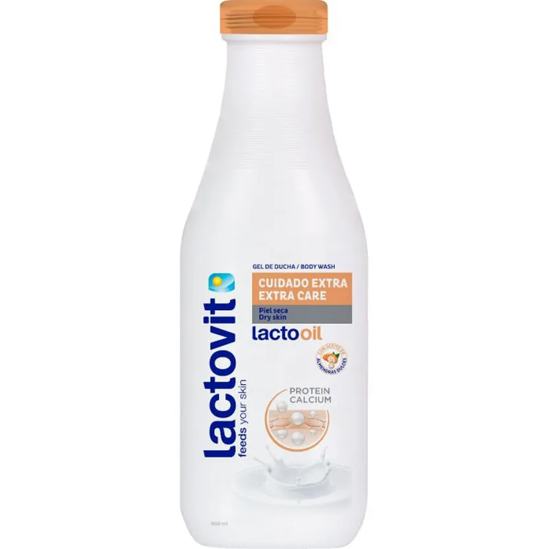 Гель для душу Lactovit (Лактовіт) Lactooil з мигдалевою олією