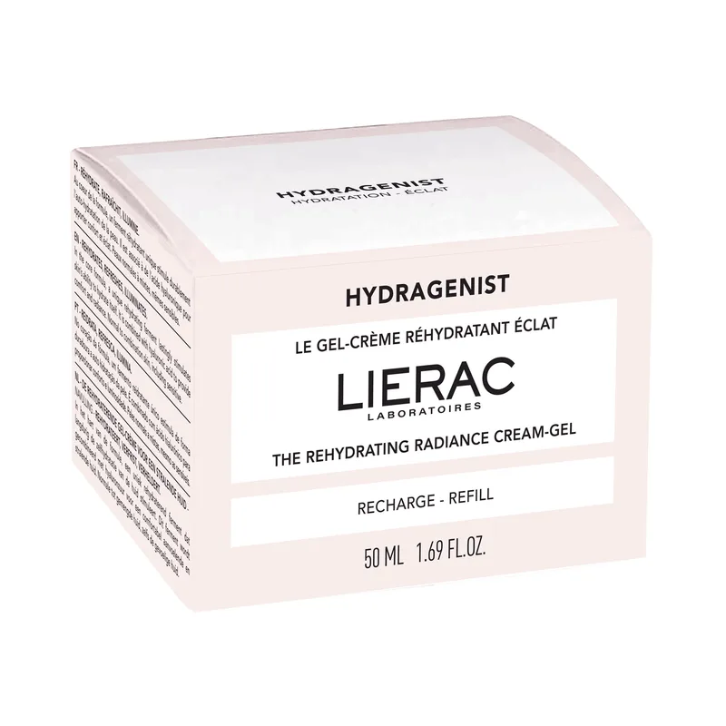 Гель-крем для обличчя LIERAC (Лієрак) Гідраженіст зволожуючий та освіжаючий для нормальної та комбінованої шкіри змінний блок 50 мл