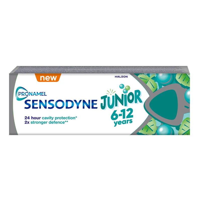 Зубна паста Sensodyne Пронамель Junior Смак м’ятної жуйки для дітей 6-12 років 50 мл