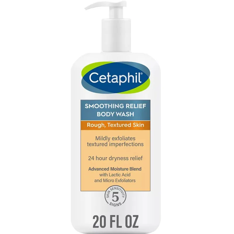 Засіб для очищення тіла CETAPHIL (Сетафіл) Smoothing Relief Body Wash розгладжуючий 591 мл