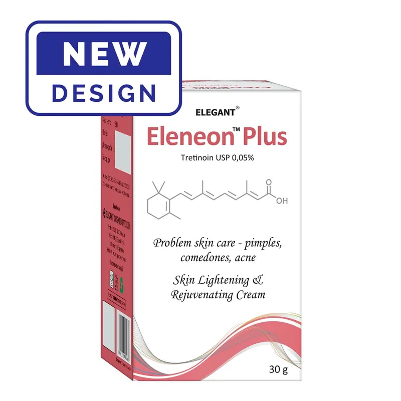 Крем для обличчя ELENEON Plus (Еленеон Плюс) для лікування вугрового висипу упаковка 30 г