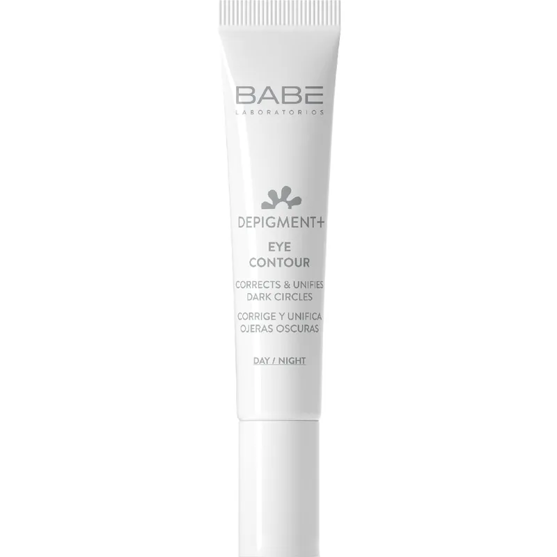 Крем для шкіри навколо очей BABE LABORATORIOS (Бабе Лабораторіос) Depigment+ (Депігмент+) проти темних кіл та пігментації 15 мл