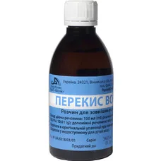 Перекис водню р-н 3% флак. 100мл Біолик