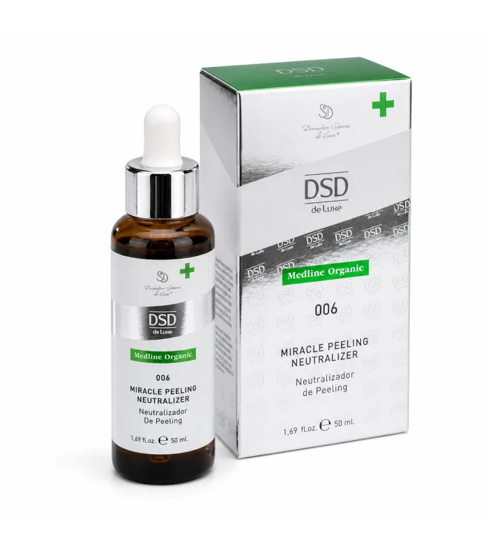 Нейтралізатор пілінгу DSD de Luxe 006 Medline Organic Miracle Peeling Neutralizer, 50 мл