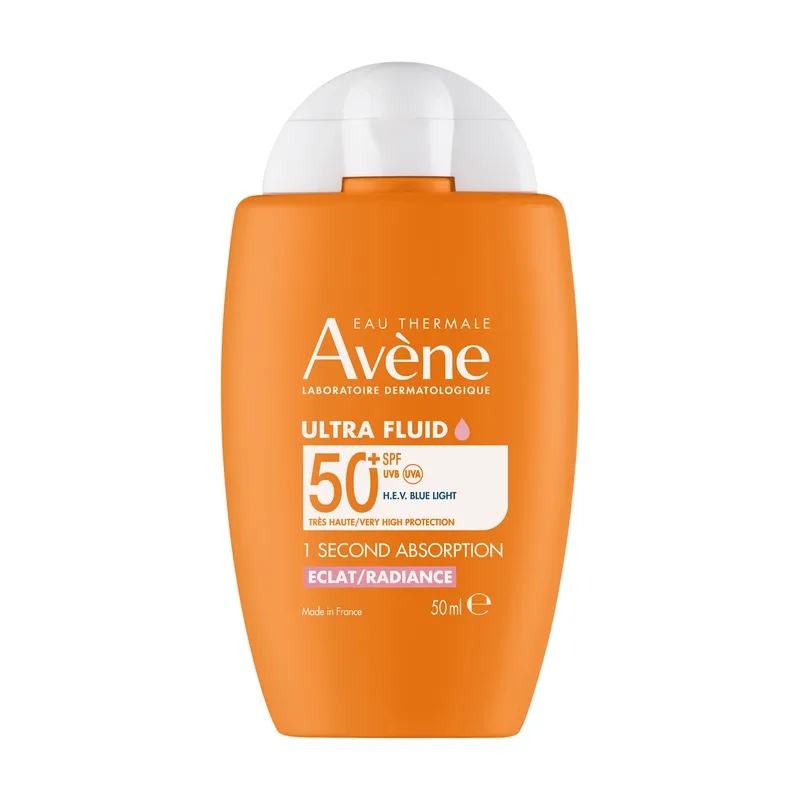 Сонцезахисний ультра-флюїд Avene Solaire Ultra-Fluid Radiance SPF 50+ 50 мл