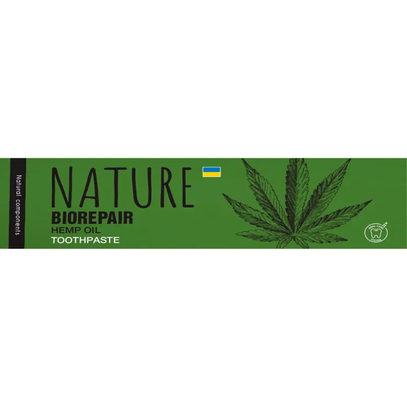Зубна паста BIOTON (Біотон) Biorepair Nature (Біорепеїр Натуре) з коноплею 100 мл