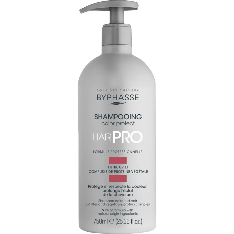 Шампунь для волосся BYPHASSE (Біфаз) Hair Pro Захист кольору 750 мл