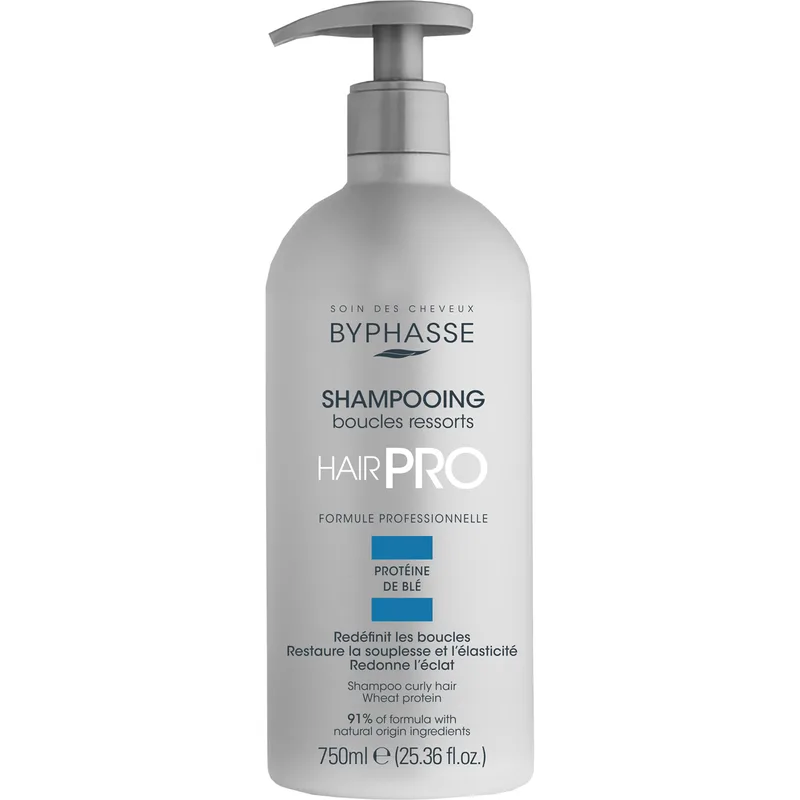 Шампунь для волосся BYPHASSE (Біфаз) Hair Pro Неслухняні локони 750 мл