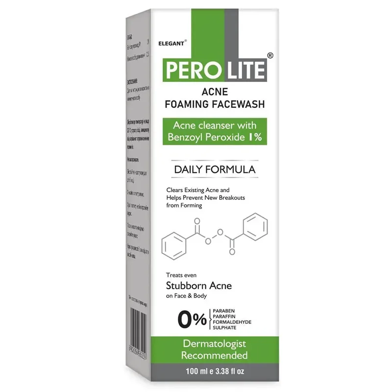 Засіб для вмивання PEROLITE (Перолайт) 1% пінка флакон 100мл