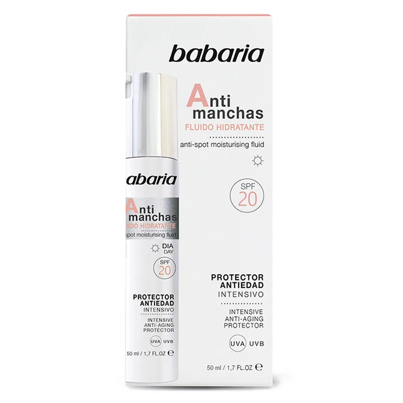 Флюїд Babaria (Бабарія) зволожуючий від пігментних плям SPF20, 50 мл
