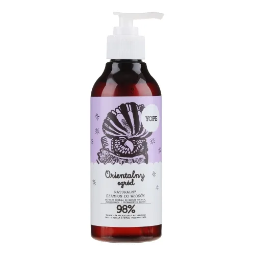 Шампунь для сухого та ламкого волосся 300 мл YOPE oriental garden natural shampoo
